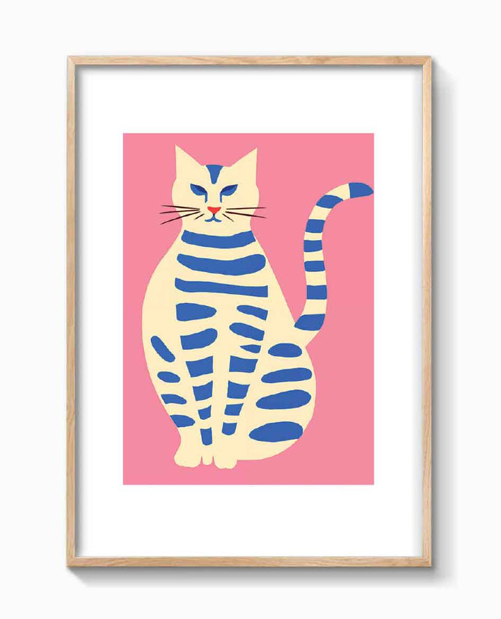 ANGRY BLUE CAT
