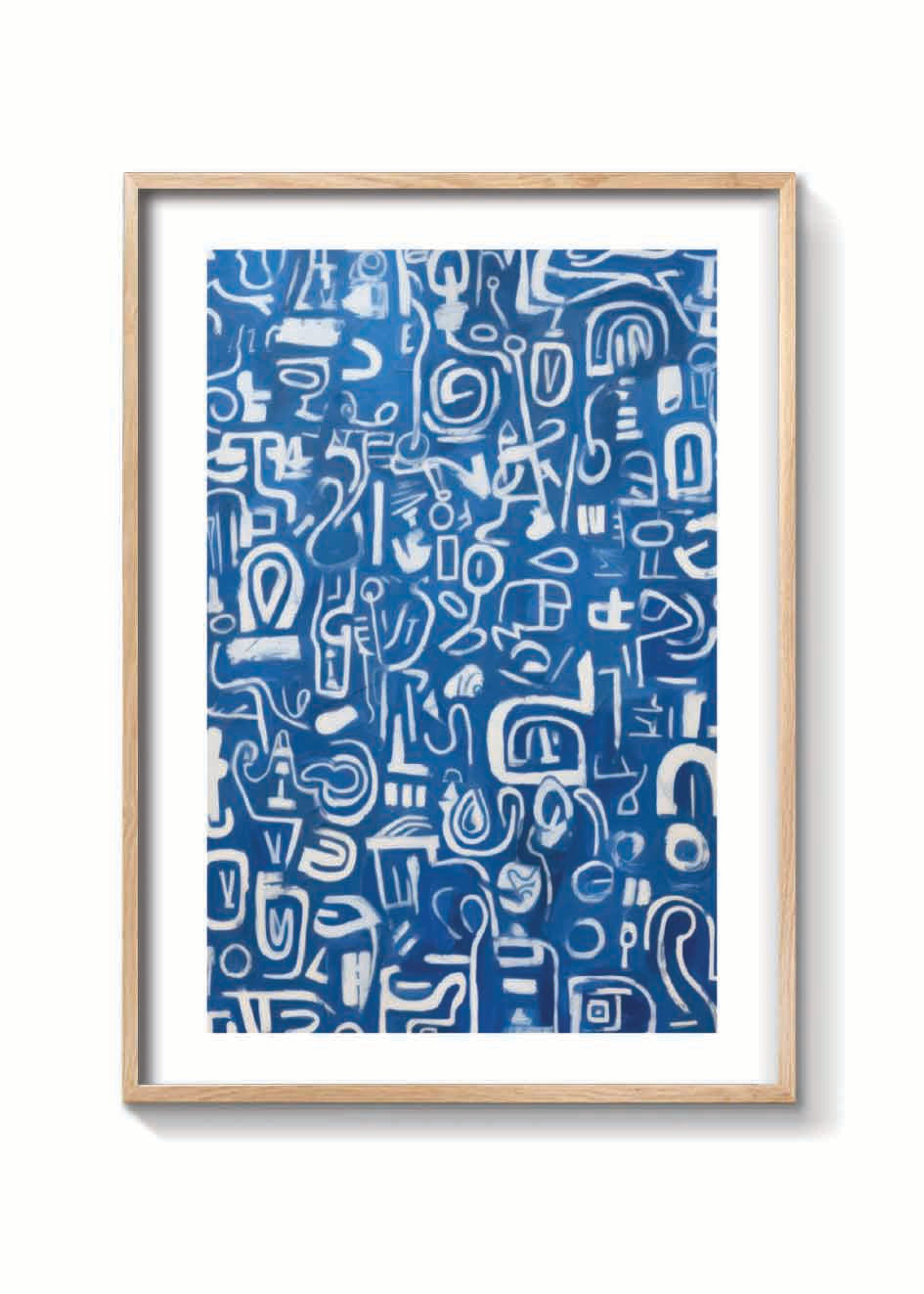 BLUE DOODLE