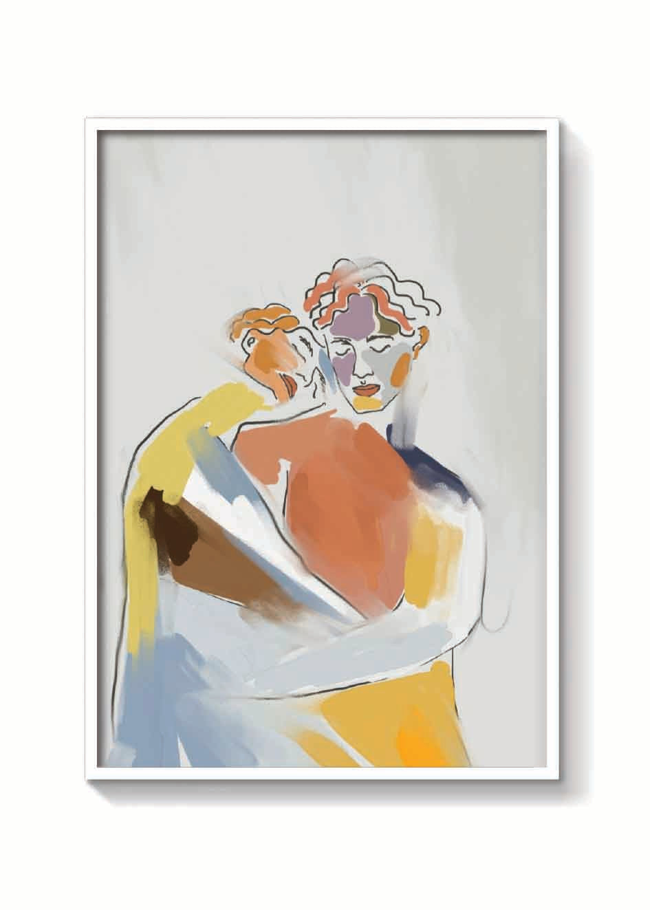 WATERCOLOR COUPLE