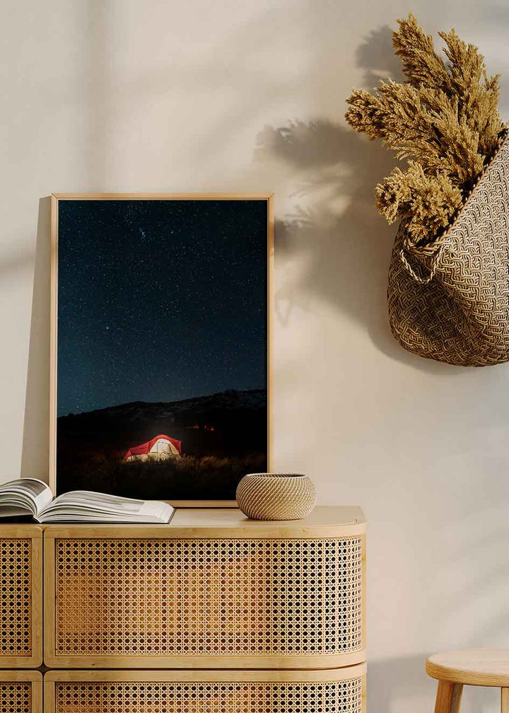 Camping under the stars